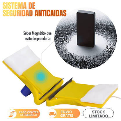 Limpiador Magnetico Para Vidrios Y Ventanas + Envio gratis