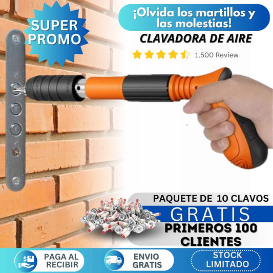 Clavadora de aire EasyMaster DIY + Maletin GRATIS